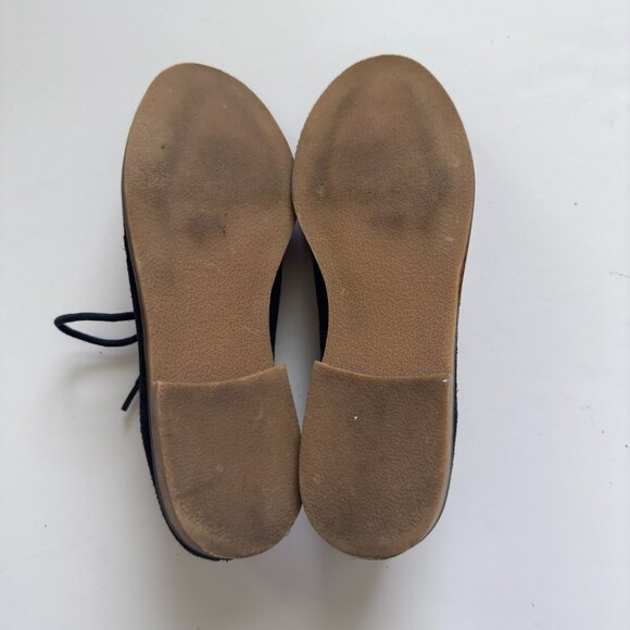 Steve Madden Droid Navy Blue Lace-Up Booties - Picture 7 of 10